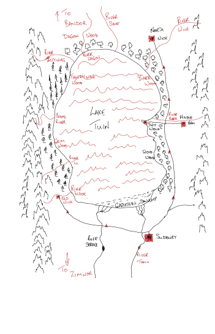 Map of Springdale<br />
